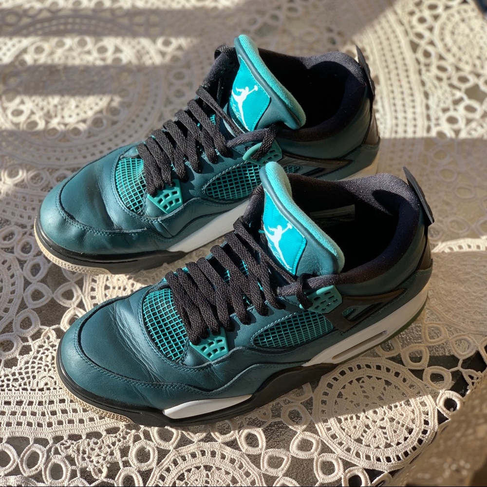 Nike Air Jordan 4 Teal Size 12